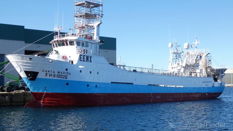 santa marina (Fishing vessel) - IMO , MMSI 224888000, Call Sign EEMX under the flag of Spain
