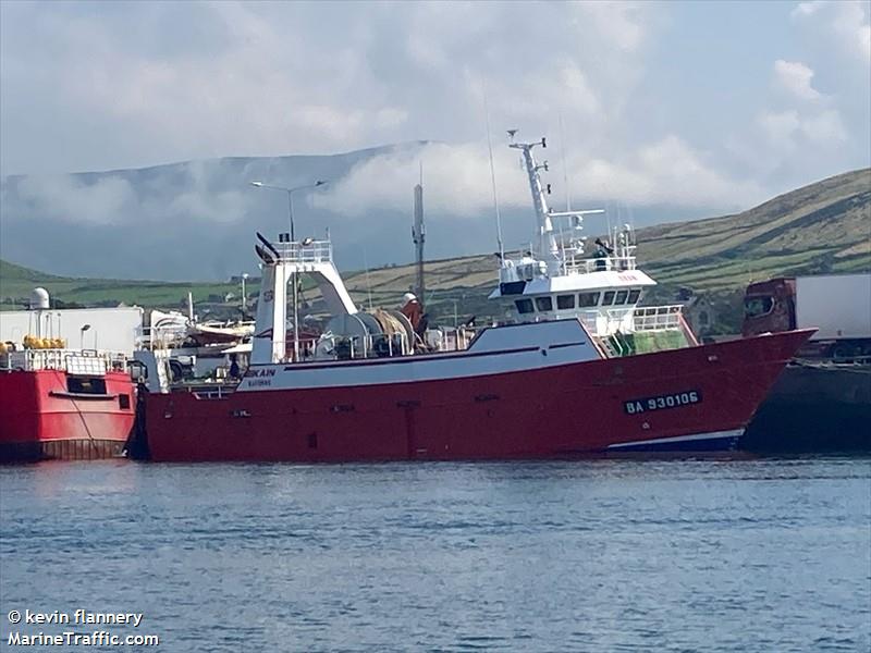 fv bikain (Fishing Vessel) - IMO 9095333, MMSI 228019600, Call Sign FICM under the flag of France