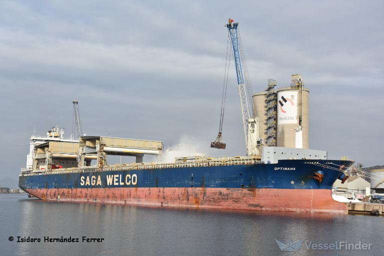 optimana (General Cargo Ship) - IMO 9253856, MMSI 232004359, Call Sign MAFM8 under the flag of United Kingdom (UK)