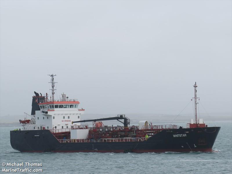 whitstar (Oil Products Tanker) - IMO 9287833, MMSI 235007880, Call Sign MFTS2 under the flag of United Kingdom (UK)