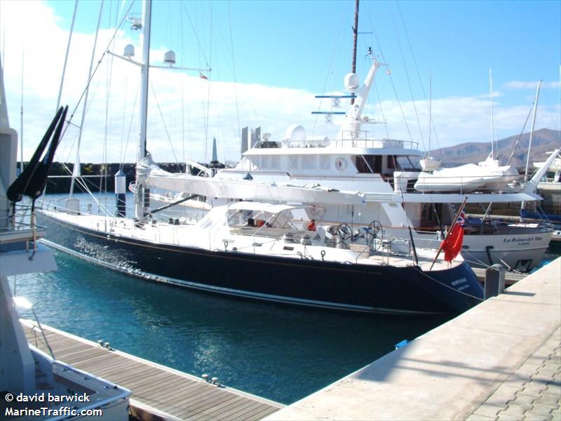 la reina del mar (Pleasure craft) - IMO , MMSI 235030063, Call Sign MKFU2 under the flag of United Kingdom (UK)