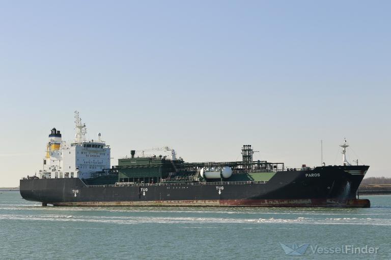 paros (LPG Tanker) - IMO 9711511, MMSI 241388000, Call Sign SVCE4 under the flag of Greece