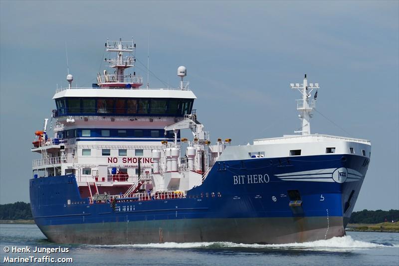 bit hero (Bitumen Tanker) - IMO 9786645, MMSI 244150081, Call Sign PBTE under the flag of Netherlands