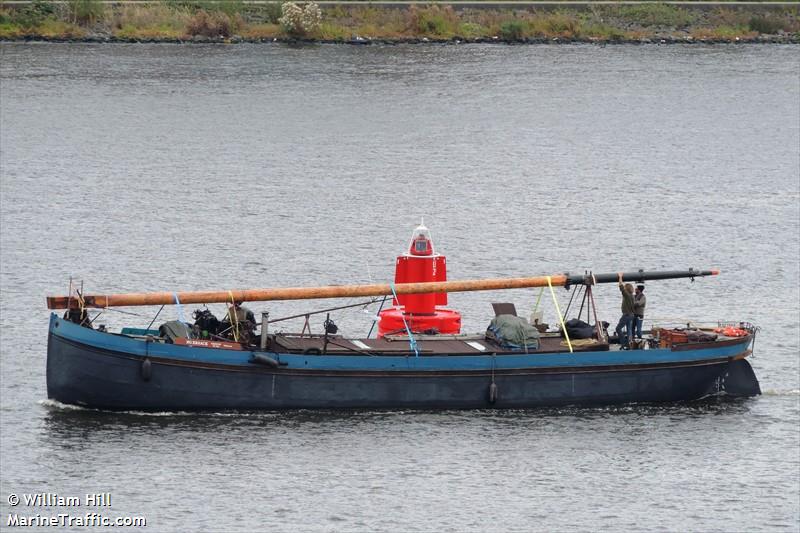 hg kraack (Pleasure craft) - IMO , MMSI 244710292, Call Sign PI2279 under the flag of Netherlands