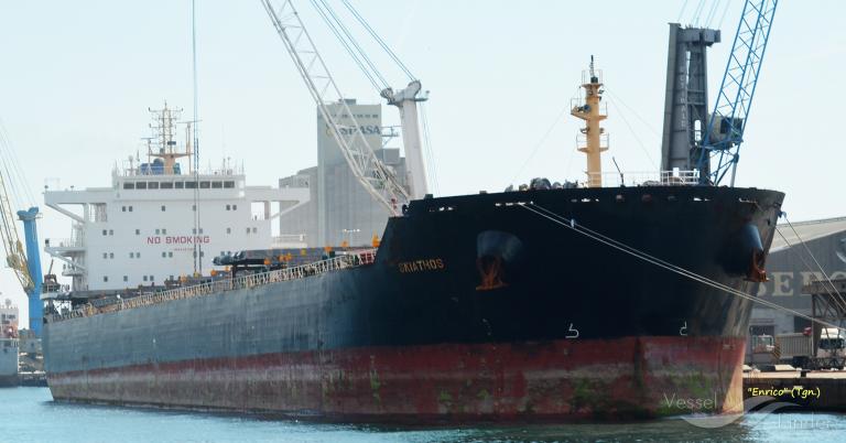 skiathos (Bulk Carrier) - IMO 9497402, MMSI 249158000, Call Sign 9HA4129 under the flag of Malta