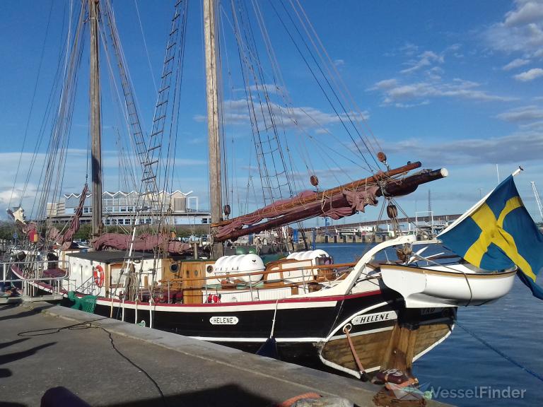 ts helene (Sailing vessel) - IMO , MMSI 265521700, Call Sign SITM under the flag of Sweden