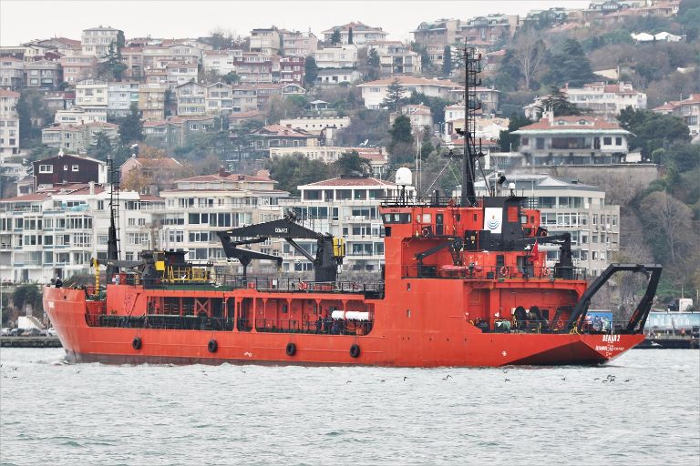 denar2 (Research Vessel) - IMO 7347067, MMSI 271043701, Call Sign TCNT2 under the flag of Turkey