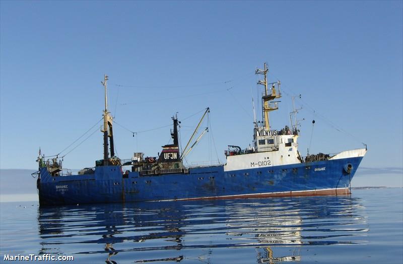 vilnyus (Fishing Vessel) - IMO 8227056, MMSI 273210600, Call Sign UFJN under the flag of Russia