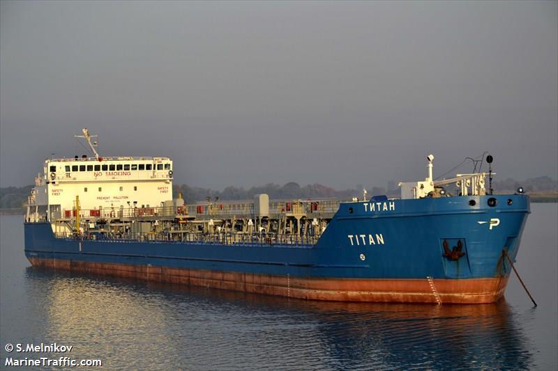 titan (Oil Products Tanker) - IMO 9517070, MMSI 273344330, Call Sign UBDG4 under the flag of Russia