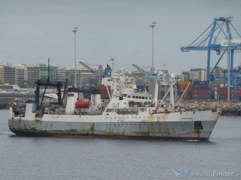 kapitan solyanik (Fish Factory Ship) - IMO 9120281, MMSI 273350650, Call Sign UBGI6 under the flag of Russia