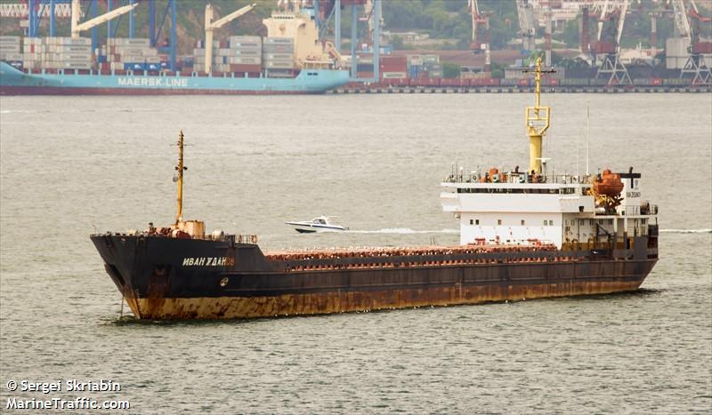 ivan zhdanov (General Cargo Ship) - IMO 9139842, MMSI 273351000, Call Sign UCBK under the flag of Russia
