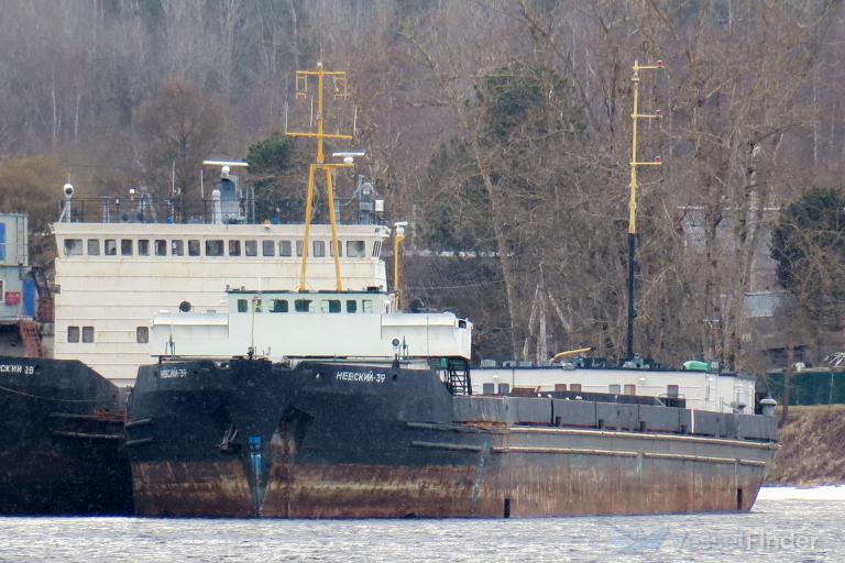 nevskiy-39 (Cargo ship) - IMO , MMSI 273448940, Call Sign UCGK under the flag of Russia