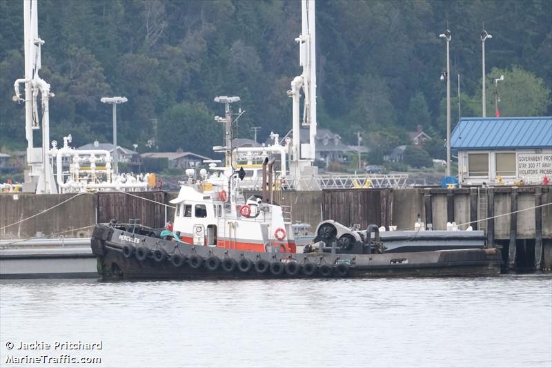 hercules (Tug) - IMO , MMSI 303442000, Call Sign WDE2097 under the flag of Alaska