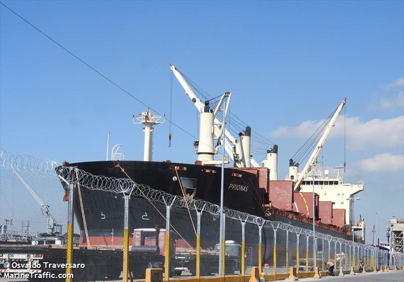 prionas (Bulk Carrier) - IMO 9308118, MMSI 311000461, Call Sign C6CF9 under the flag of Bahamas