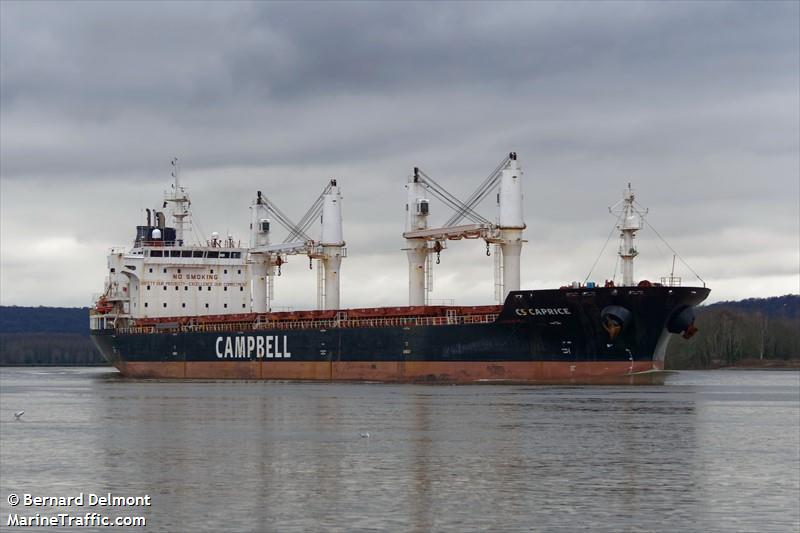 cs caprice (Bulk Carrier) - IMO 9406104, MMSI 311016600, Call Sign C6YD5 under the flag of Bahamas