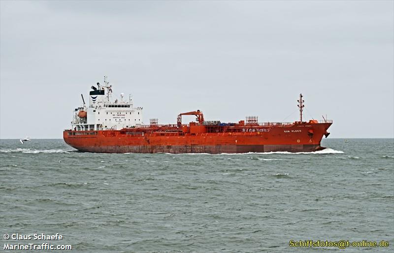 sun ploeg (Chemical/Oil Products Tanker) - IMO 9724439, MMSI 319079100, Call Sign ZGER6 under the flag of Cayman Islands