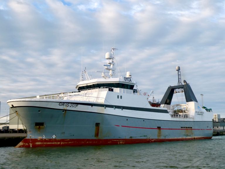 polar nanoq (Fishing Vessel) - IMO 9231042, MMSI 331208000, Call Sign OYCA under the flag of Greenland