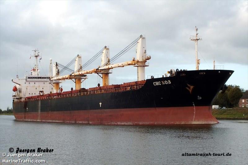 tong ji men (Bulk Carrier) - IMO 9109354, MMSI 351305000, Call Sign 3FIQ4 under the flag of Panama