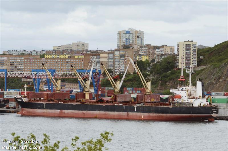 yan dun jiao 1 (Bulk Carrier) - IMO 9228459, MMSI 355599000, Call Sign 3FNT3 under the flag of Panama