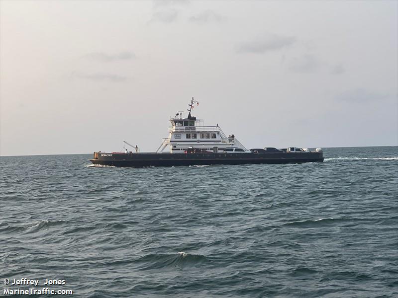 ocracoke (Passenger/Ro-Ro Cargo Ship) - IMO 8645260, MMSI 367062810, Call Sign WAP3947 under the flag of United States (USA)