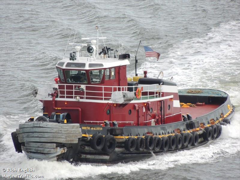 dorothy mcallister (Tug) - IMO , MMSI 367128950, Call Sign WDD3325 under the flag of United States (USA)