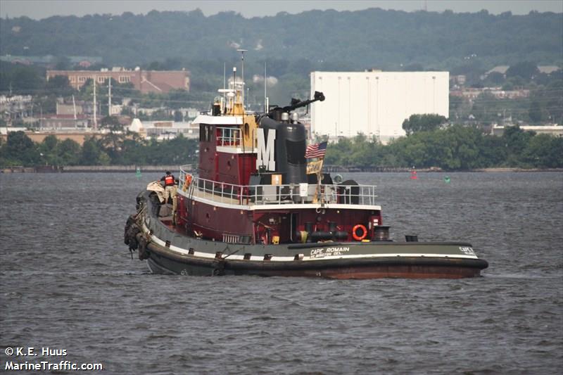 cape romain (Tug) - IMO 7908134, MMSI 367160320, Call Sign WTR6784 under the flag of United States (USA)