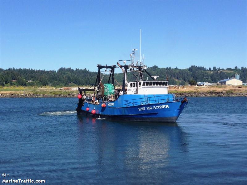 bay islander (Fishing Vessel) - IMO 7042916, MMSI 367707330, Call Sign WDI5316 under the flag of United States (USA)