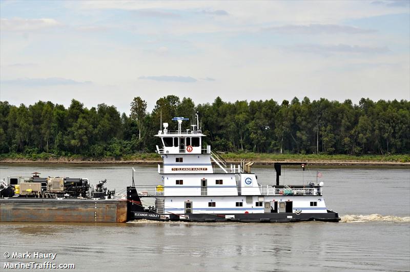 eleanor hadley (Tug) - IMO , MMSI 367746670, Call Sign WDI9237 under the flag of United States (USA)