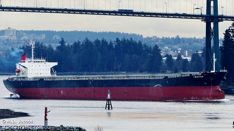 de yuan (Bulk Carrier) - IMO 9161467, MMSI 370184000, Call Sign 3ERW4 under the flag of Panama