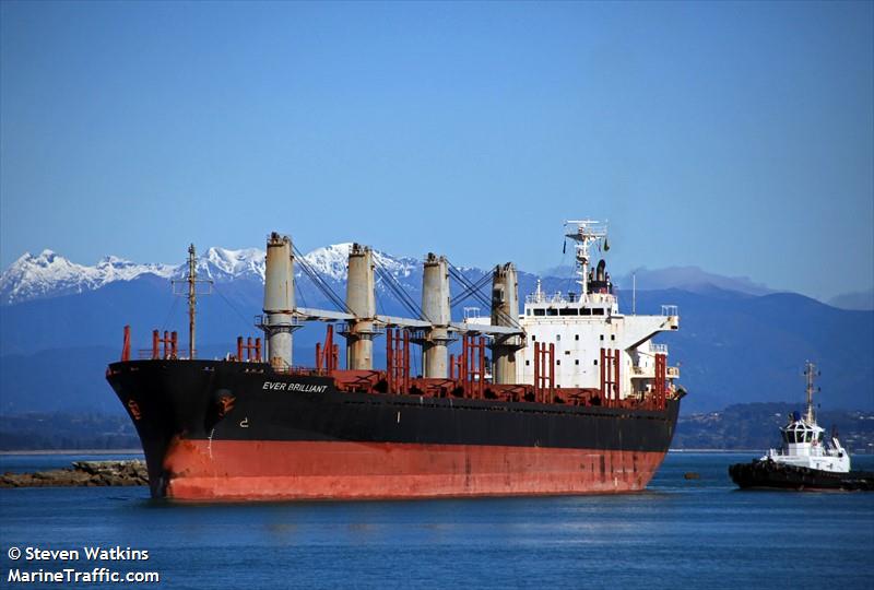ever brilliant (Bulk Carrier) - IMO 9520998, MMSI 373570000, Call Sign 3EUR9 under the flag of Panama
