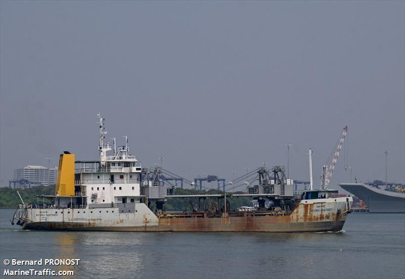 ghd nehru shatabdi (Hopper Dredger) - IMO 8809048, MMSI 419000306, Call Sign VTSN under the flag of India