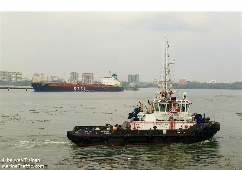 ocean elite (Tug) - IMO 9640920, MMSI 419000593, Call Sign AVVC under the flag of India