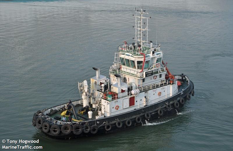 tug vypeen (Tug) - IMO 9444766, MMSI 419073200, Call Sign AUPU under the flag of India