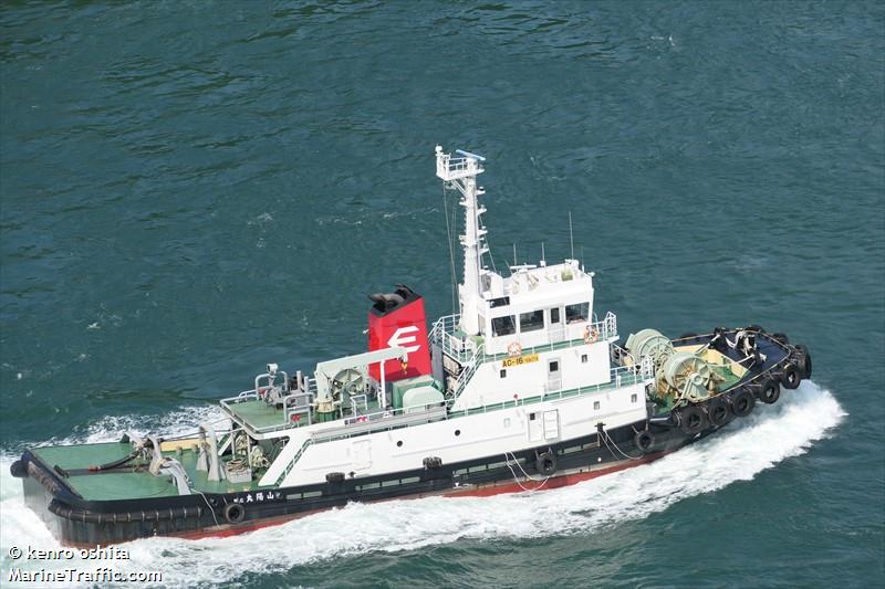 sanyomaru (Tug) - IMO , MMSI 431401602, Call Sign JK5567 under the flag of Japan