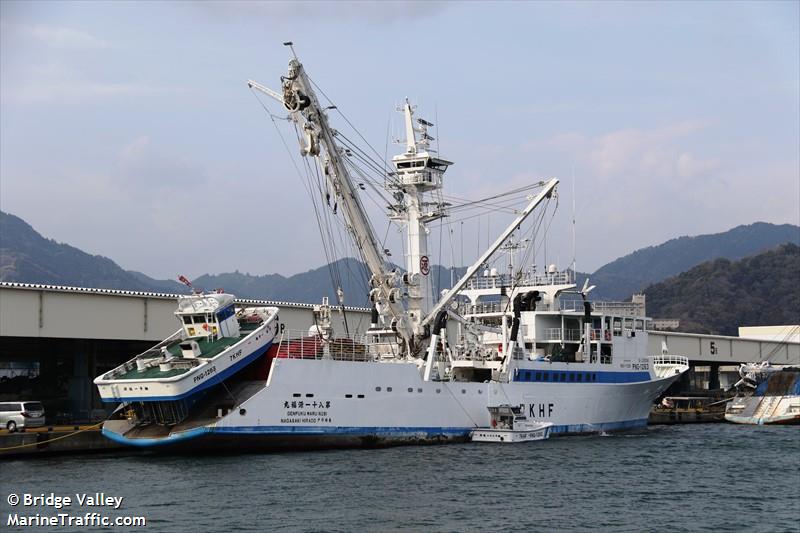 genpuku maru no.81 (Fishing Vessel) - IMO 9902366, MMSI 431905000, Call Sign 7KHF under the flag of Japan