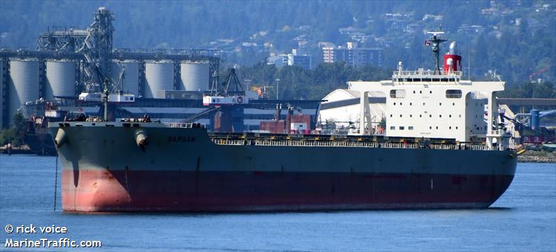 sargam (Bulk Carrier) - IMO 9615195, MMSI 432857000, Call Sign 7JLX under the flag of Japan