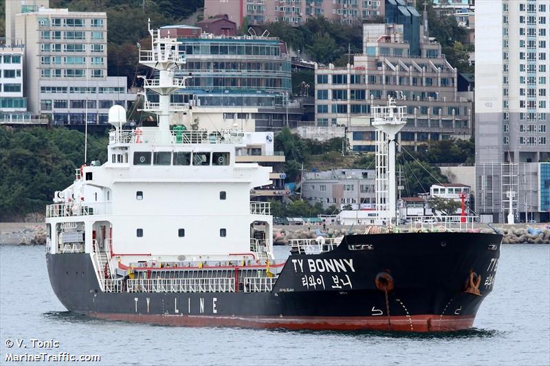 ty bonny (General Cargo Ship) - IMO 9899686, MMSI 441279000, Call Sign D7VC under the flag of Korea