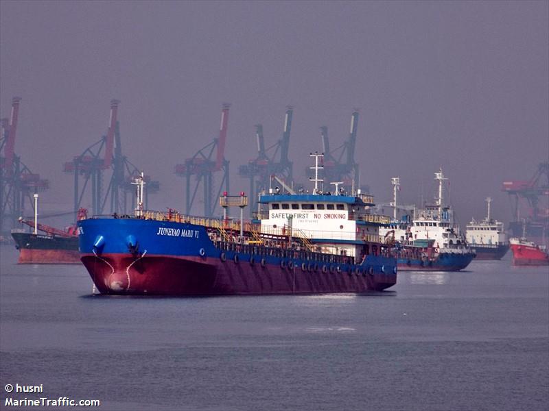 spob.juneyao maru vi (Oil Products Tanker) - IMO 9760902, MMSI 525003329, Call Sign PLMS under the flag of Indonesia
