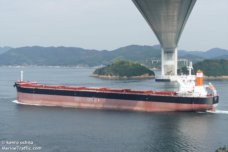 am jyoti (Bulk Carrier) - IMO 9880233, MMSI 538008995, Call Sign V7A4174 under the flag of Marshall Islands