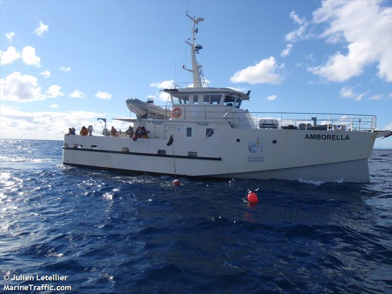 amborella (Fishing vessel) - IMO , MMSI 540010900, Call Sign FHXA under the flag of New Caledonia