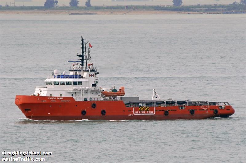 pacific panda (Offshore Tug/Supply Ship) - IMO 9503354, MMSI 564523000, Call Sign 9V7609 under the flag of Singapore