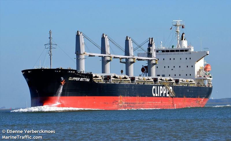 clipper bettina (Bulk Carrier) - IMO 9605102, MMSI 566395000, Call Sign 9V9633 under the flag of Singapore