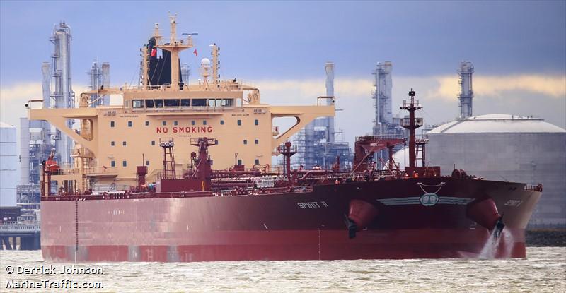spirit ii (Crude Oil Tanker) - IMO 9645413, MMSI 566414000, Call Sign 9V3628 under the flag of Singapore