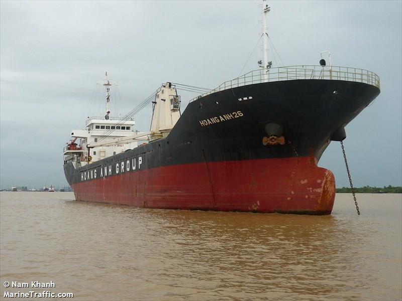 hai dang 168 (General Cargo Ship) - IMO 9663386, MMSI 574001600, Call Sign 3WHU9 under the flag of Vietnam