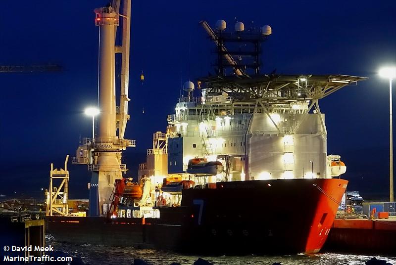 seven pegasus (Offshore Support Vessel) - IMO 9392509, MMSI 636014212, Call Sign A8SH2 under the flag of Liberia