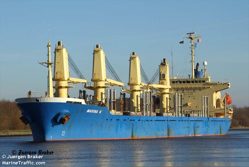allegra (Bulk Carrier) - IMO 9114476, MMSI 636015448, Call Sign D5AU5 under the flag of Liberia