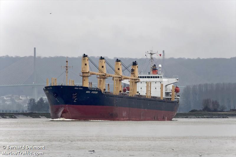 mel vision (Bulk Carrier) - IMO 9218052, MMSI 636016475, Call Sign D5GJ3 under the flag of Liberia