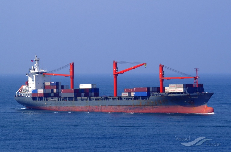 msc agata (Container Ship) - IMO 9057173, MMSI 636017548, Call Sign D5LM5 under the flag of Liberia