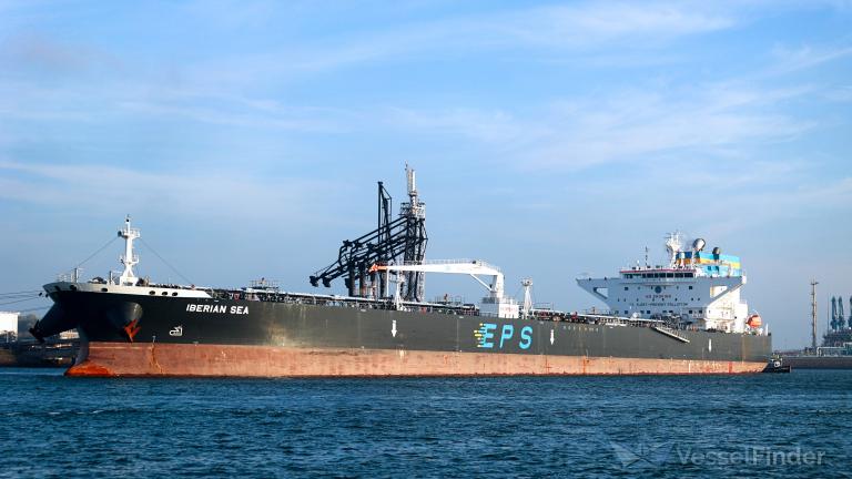 iberian sea (Crude Oil Tanker) - IMO 9815604, MMSI 636018670, Call Sign D5QV3 under the flag of Liberia