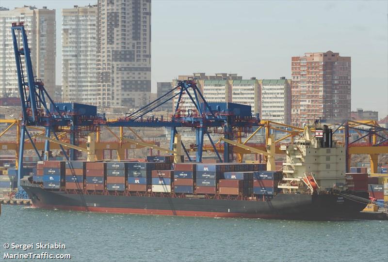 tiger (Container Ship) - IMO 9307841, MMSI 636092140, Call Sign A8XH8 under the flag of Liberia